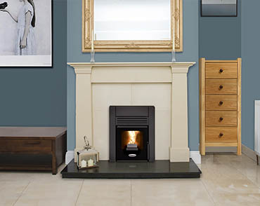 CARA GLASS PELLET STOVE